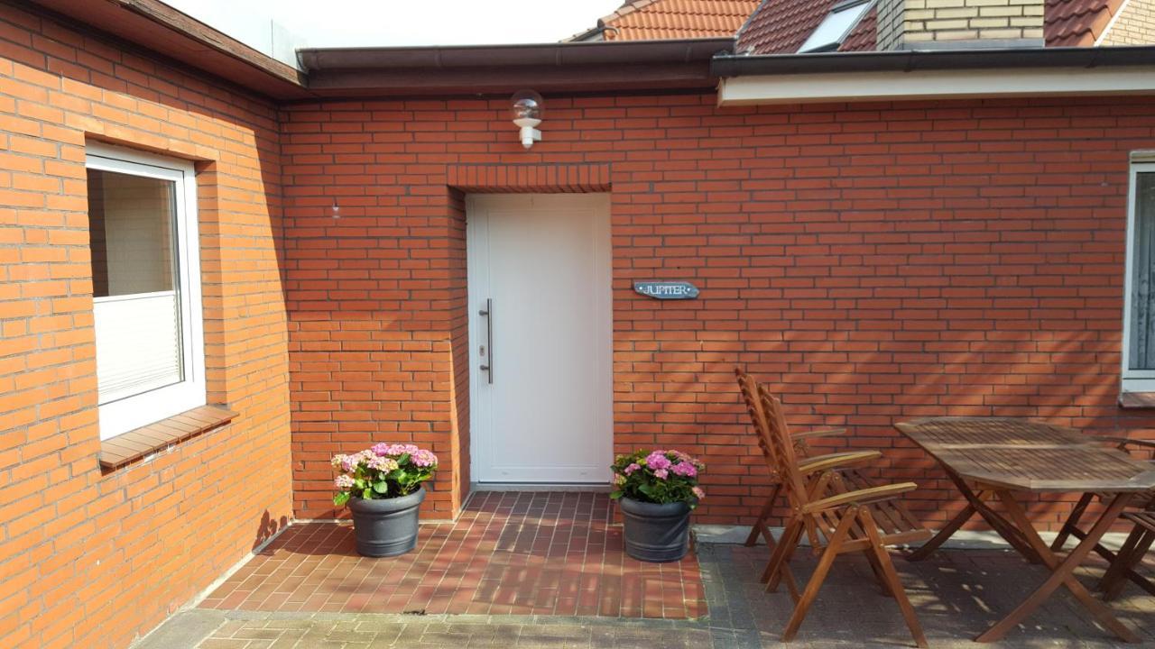 Haus Polarstern Ferienwohnung Jupiter Боркум Экстерьер фото